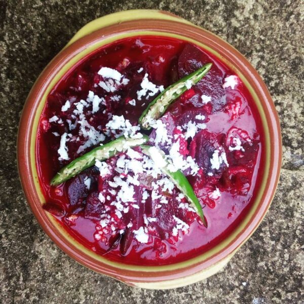 Beetroot & Coconut Organic Beetroot, Coconut, & Green Bean Mallum