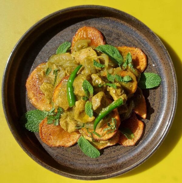 Mangalorean Pork Green Masala