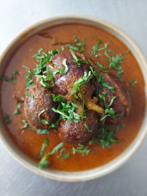 Aubergine Premium Range - Ennai Kathirikai Kulambu