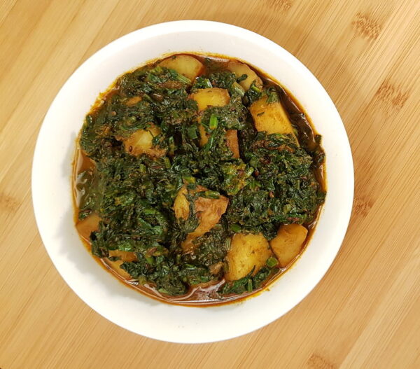 Aloo Palak (Sag Aloo)